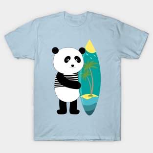 Surf with a panda T-Shirt